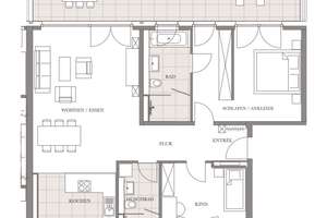 Über den Dächern Oberkassels: Penthouse mit großzügiger Dachterrasse in hochwertigem Neubau – 40545 Oberkassel, Düsseldorf – Vorschaubild 14
