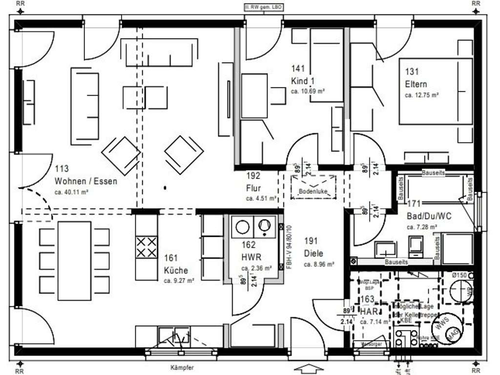 Immobilie in Rahden - Willkommen in Eurem Bungalow - Bild 1