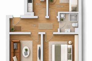 GANZ OBEN ANGEKOMMEN | Möbliertes 3-Raum-Apartment für unterschiedlichste Bedürfnisse – 4159 Möckern, Leipzig – Vorschaubild 17