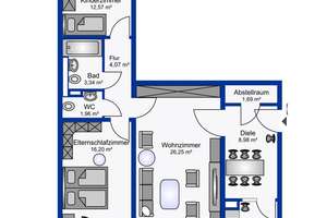 ++Jetzt investieren!! – Vermietete 3-Zimmer-Wohnung mit Balkon und Stellplatz++ – 60599 Oberrad, Frankfurt am Main – Vorschaubild 18