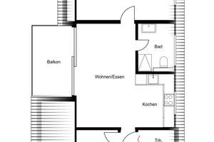 Exklusive Neubauwohnung mit zwei Balkonen und Blick ins Grüne in Kessenich – Die vollständige Adresse der Immobilie erhältst du vom Anbieter., 53129 Kessenich, Bonn – Vorschaubild 7