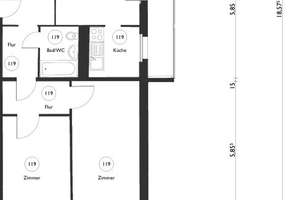 Mitte: Köpenicker Str.: u.a. VERMIETETE 3-Zi-NEUBAU-Whg. im 10. OG - 69 m² per SOFORT zu VERKAUFEN – Die vollständige Adresse der Immobilie erhältst du vom Anbieter., 10179 Mitte (Ortsteil), Berlin – Vorschaubild 23