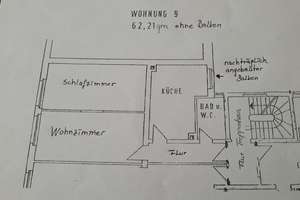 2 Zi. ETW,  ruhig zwischen Zeil u. Berger Straße, renoviert u. energetisch saniert , frei ab 11/26 – Die vollständige Adresse der Immobilie erhältst du vom Anbieter., 60316 Nordend-Ost, Frankfurt am Main – Vorschaubild 16
