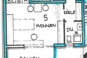 Schönes 1-Zimmer-Apartment mit Balkon in zentraler Lage von Bielefeld – Die vollständige Adresse der Immobilie erhältst du vom Anbieter., 33613 Schildesche, Bielefeld – Vorschaubild 9