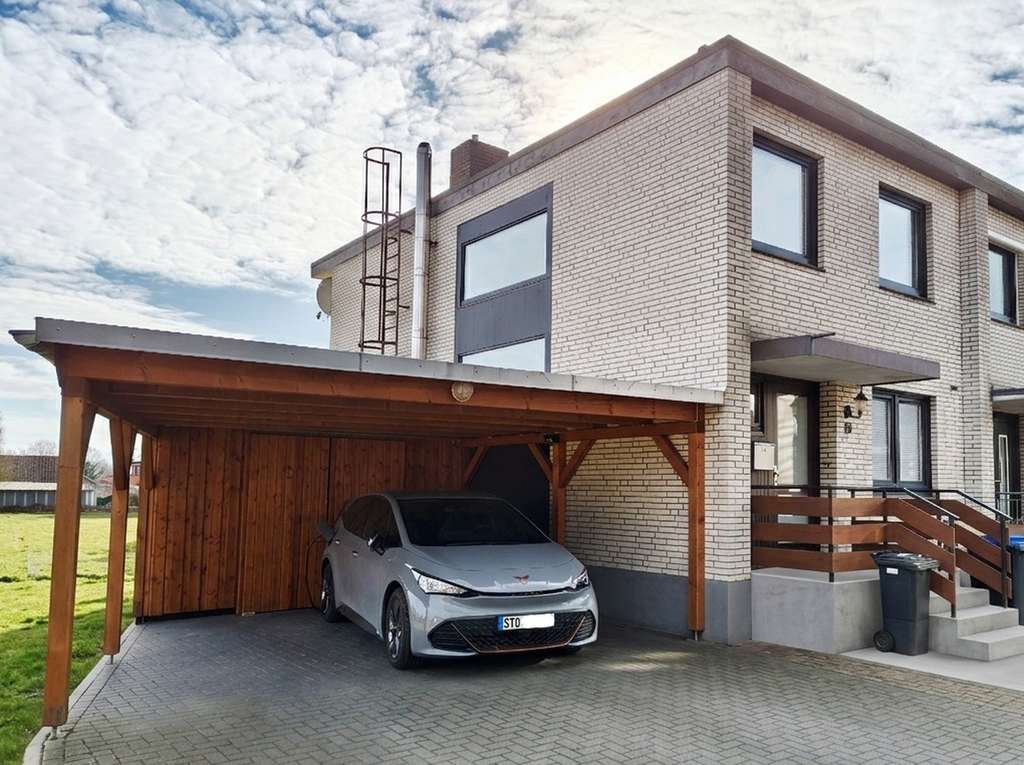 Immobilie in Apensen - Reihenendhaus mit Garten, Kamin & Doppelcarport in Apensen-Mitte - Bild 0