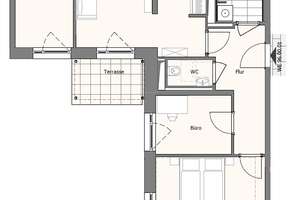 Neubau // Praktische 3,5-Zimmer-Wohnung mit EBK und Terrasse/Garten