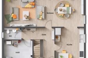 Das Haus für alle Lebensphasen – einfach flexibel – Die vollständige Adresse der Immobilie erhältst du vom Anbieter., 76549 Hügelsheim – Vorschaubild 7