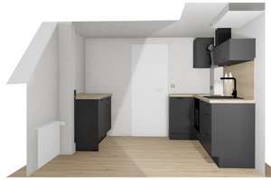 Renovierte 2-Zimmer Dachgeschosswohnung mit Einbauküche – Mittelriede 11, 38104 Wabe-Schunter-Beberbach, Braunschweig – Vorschaubild 8