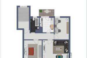 3-Zimmer Wohnung in bevorzugter Lage mit Balkon – Die vollständige Adresse der Immobilie erhältst du vom Anbieter., 27570 Geestemünde, Bremerhaven – Vorschaubild 11