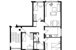 Helle 4-Zimmer-Wohnung mit herrlichem Ausblick in Fritzlar ( 3.OG) – Gregorstraße 7, 34560 Fritzlar – Vorschaubild 3
