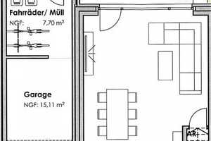 Doppelhaushälfte mit großer Garage in ruhiger Lage – Borken (Kreis) – Vorschaubild 8