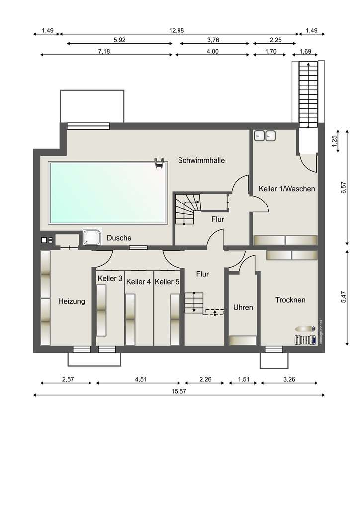 Grundriss Kellergeschoss