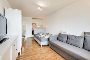 Modernisiertes & vollmöbliertes 1-Zi.-Appartement mit Süd-Loggia & hervorragender Anbindung – Landsberger Str. 291, 80687 St. Ulrich, München – Vorschaubild 9