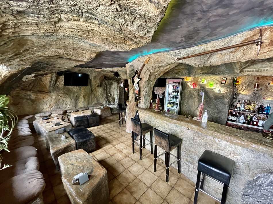 Ansicht Café Bar am Tag
