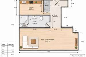 Frisch renovierte 1-Zimmer-Wohnung in Nürnberg – leerstehend & sofort verfügbar – 90461 Guntherstraße, Nürnberg – Vorschaubild 17