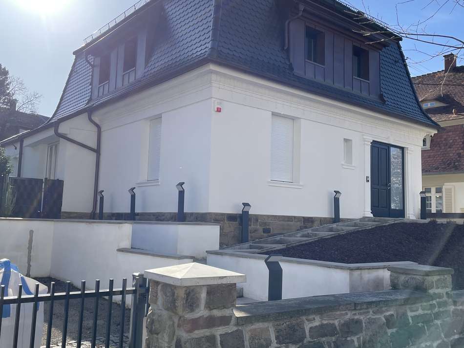 Ansicht mit Stellplatz