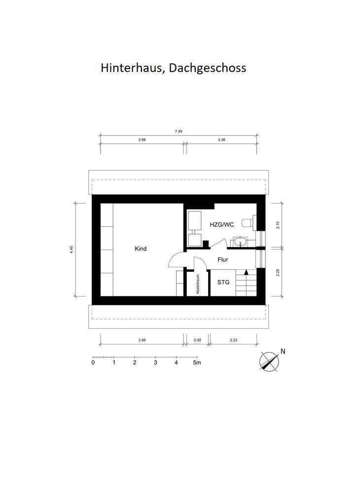 Grundriss HH, DG