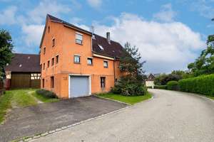 *Ländlicher Wohntraum* Einfamilienhaus mit Scheune, großem Grundstück und Obstwiese – Die vollständige Adresse der Immobilie erhältst du vom Anbieter., 74595 Langenburg – Vorschaubild 2