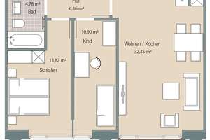 //Willkomen in der Krause Fabrik - 3 Zimmer mit sonnigem Balkon und SP// – Theodor-Neubauer-Straße 60, 4318 Anger-Crottendorf, Leipzig – Vorschaubild 12