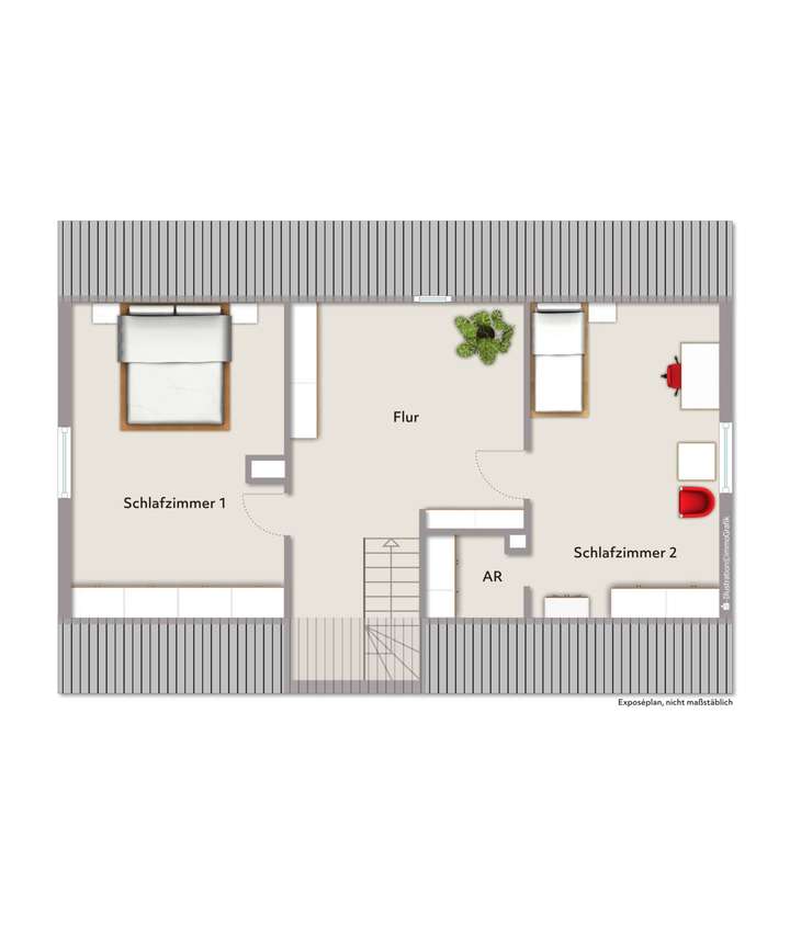 Grundriss Dachgeschoss