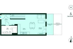 Maisonettewohnung mit Garten und Terrasse sowie zwei Bädern – Lilli-Marx-Straße 2, 40597 Benrath, Düsseldorf – Vorschaubild 12