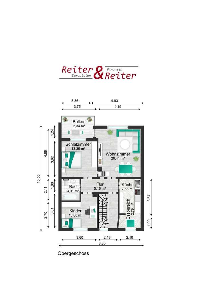 Obergeschoss - unverbindliche 