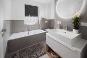 Neu - Erstbezug: Modernes und lichtdurchflutetes Reihenmittelhaus inkl. 2 Bädern und Stellplatz – Bremen – Vorschaubild 15