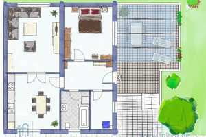 Kompakte Haushälfte mit Garten, Terrasse und Garagenstellplatz – Leer (Kreis) – Vorschaubild 11