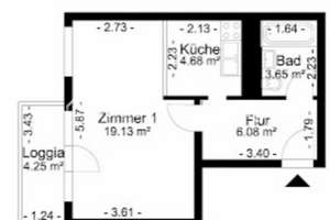 Tauschwohnung: Tausche Friedrichshagen 1 Z gegen Köpenick 1-3 Z Degewo – Albert-Schweitzer-Straße 26, 12587 Friedrichshagen, Berlin – Vorschaubild 2