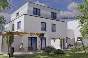 Neubau DHH mit Keller, A+, KfW 40, PV Anlage, Fußbodenheizung,  mit Grundstück zum Festpreis!