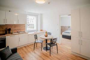 All-Inclusive 1-3 Zimmer Apartments: Langzeitwohnen für Studenten, Monteure, Pendler, – Die vollständige Adresse der Immobilie erhältst du vom Anbieter., 86154 Oberhausen-Süd, Augsburg – Vorschaubild 7