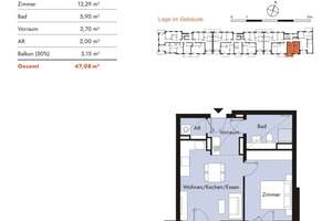 Perfekt! 2 Zimmer Neubau in Panke mit Südbalkon – Die vollständige Adresse der Immobilie erhältst du vom Anbieter., 13187 Pankow (Ortsteil), Berlin – Vorschaubild 12