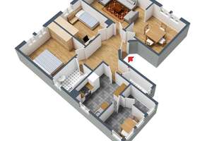+++ helle & sonnige Altbau-Etage - 2.OG ohne Balkon - modernisierungsbedürftig - inkl. Carport +++ – Brackenheimer Straße 50, 70435 Zuffenhausen-Mitte, Stuttgart – Vorschaubild 20