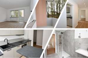 Erstbezug - kernsanierte 2-Zimmer Wohnung EBK/Balkon/Keller