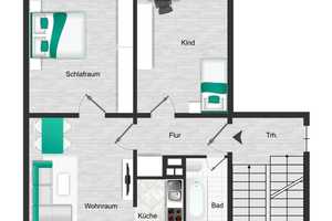 GUT GESCHNITTENE 3 ZIMMER WOHNUNG IN DUISBURG-BEECK! – Friedrich-Ebert-Straße 266, 47139 Duisburg – Vorschaubild 18