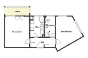 Zentrale 2-Zimmer-Wohnung mit Südbalkon und guter Anbindung – Die vollständige Adresse der Immobilie erhältst du vom Anbieter., 70190 Stöckach, Stuttgart – Vorschaubild 10