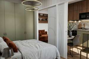Terrasse und Balkon vereint: 2-Zimmer-Wohnung im 4. Obergeschoss