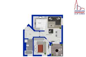 Im Herzen von Ludwigsfeld! 2-Zimmer-Wohnung mit überdachtem Balkon inklusive TG-Stellplatz! – Memminger Straße 174/1, 89231 Neu-Ulm – Vorschaubild 10