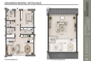 Nordseeluft & Wohnkomfort - Haus 3 (Mittelreihenhaus) – Selliner Weg 1, 25761 Büsum – Vorschaubild 4