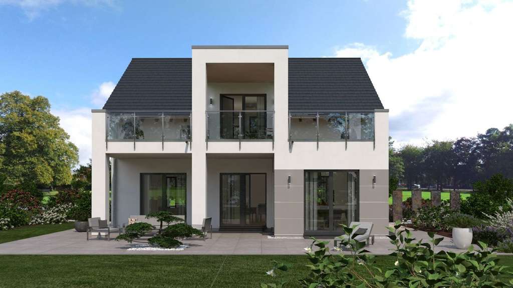 Immobilie in Mengkofen - Einzugsfertig! EINFAMILIENHAUS IM HAMPTON-STIL - Designhaus Hampton - Bild 1