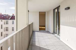 3-Zimmer-Neubauwohnung mit offenem Wohnkonzept und großer Süd-Terrasse zum Innenhof – Weimarer Straße 1, 10625 Charlottenburg, Berlin – Vorschaubild 7