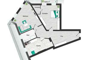 Karlshorst | Großzügig geschnitte 2-Zimmer-Altbauwohnung mit Balkon – Die vollständige Adresse der Immobilie erhältst du vom Anbieter., 10318 Karlshorst, Berlin – Vorschaubild 18