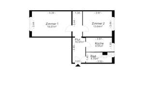 2-Zimmer-Wohnung Nähe Eastgate – Märkische Allee 200, 12679 Marzahn, Berlin – Vorschaubild 13