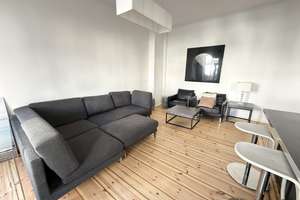 Bezugsfreie, möblierte und frisch renovierte 2 Zimmer Altbau-Wohnung mit Balkon - am Ku´Damm – Die vollständige Adresse der Immobilie erhältst du vom Anbieter., 10711 Halensee, Berlin – Vorschaubild 11
