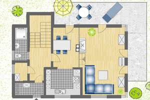 INDIVIDUELLES WOHNHAUS BAUJAHR 1999 MIT VOLLKELLER UND CARPORT, 128m² WFL, 680m² Grund – 92289 Ursensollen – Vorschaubild 26