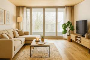 3-Zimmer Maisonettenwohnung mit Glasfront und EBK – Straßburger Straße 40, 13581 Spandau (Ortsteil), Berlin – Vorschaubild 6