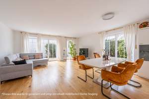 AIGNER: Garten-Oase mit Charme: Helle Erdgeschosswohnung mit flexiblem Grundriss – Die vollständige Adresse der Immobilie erhältst du vom Anbieter., 81827 Waldtrudering, München – Vorschaubild 3