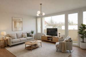 !Renoviert! Schöne & absolut ruhige 1-Zimmer Wohnung mit Balkon