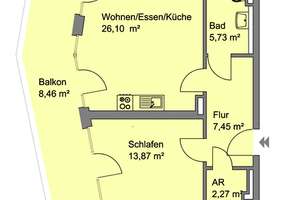 Geräumige, moderne Wohnung mit großem Balkon – Rothenburger Str. 182, 90439 Sündersbühl, Nürnberg – Vorschaubild 13
