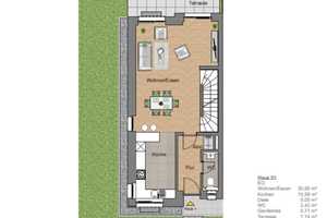 Neues voll unterkellertes KFW 40 Reiheneckhaus Tarforster Höhe mit schöner Dachterrasse – Trier – Vorschaubild 4